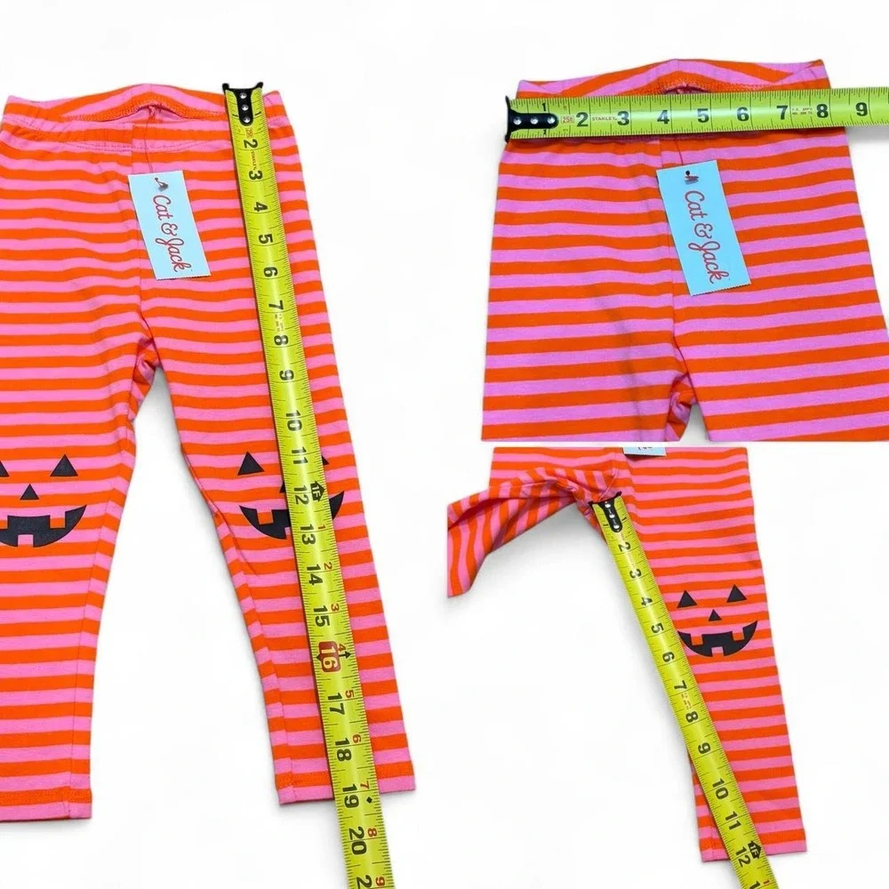 Kidcore Halloween Outfit Set 2T Peppa Pig x Cat & Jack Witchy Jack-O-Lantern